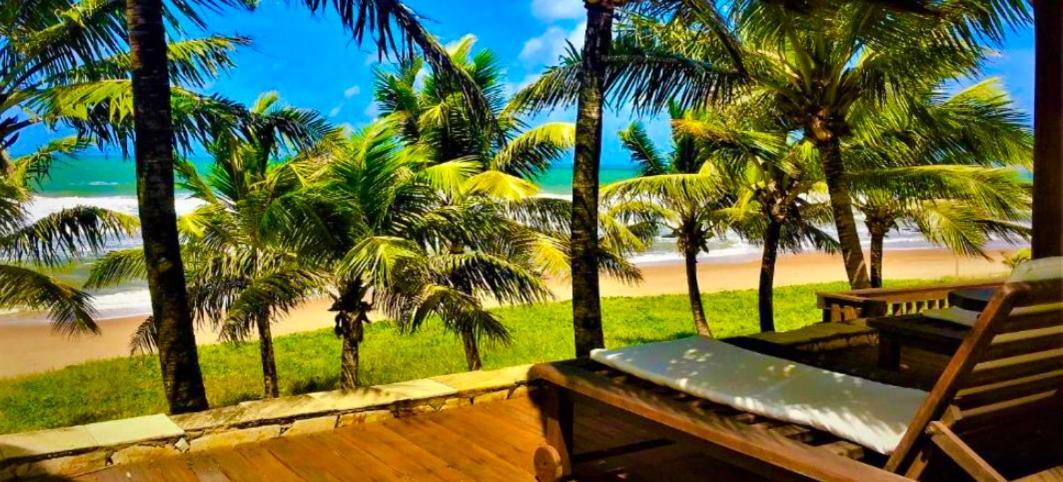Pousada Luar Da Praia Имбассаи Экстерьер фото